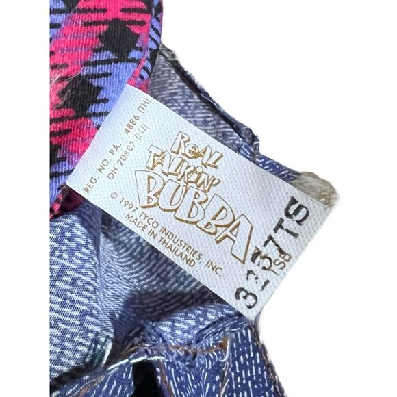 Vintage 1997 Tyco Real Talkin’ Bubba Bear WORKING 200+ Wise-Crackin’ Phrases - Picture 10 of 12